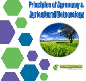 Cover page of Principles of Agronomy & Agricultural Meteorology