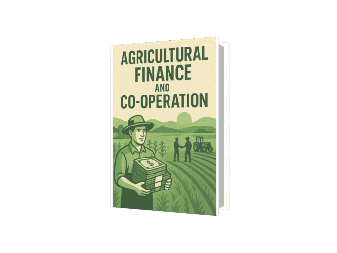 Agricultural Finance and Co-operation
