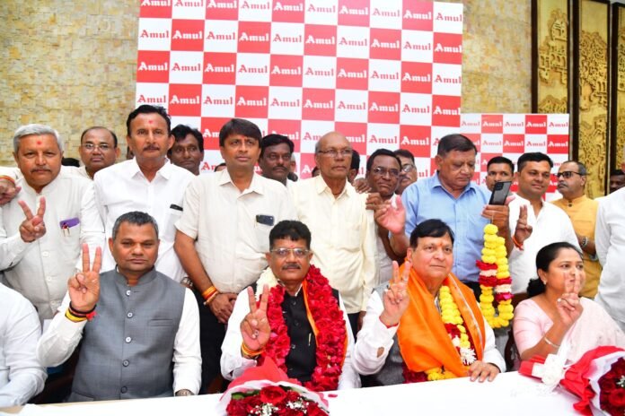 Sambhesinh Parmar Elected Chairman of Amul Dairy, Vijay Patel Named Vice Chairman