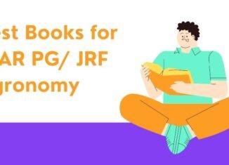 Best Books for ICAR PG/ JRF Agronomy