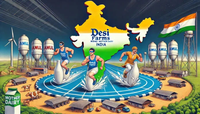 Can Desi Farms Outpace Amul & Mother Dairy In India’s Booming Dairy Market Can Desi Farms Outpace Amul & Mother Dairy In India’s Booming Dairy Market