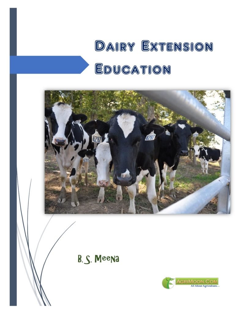 Dairy Extension Education PDF Book AgriMoon