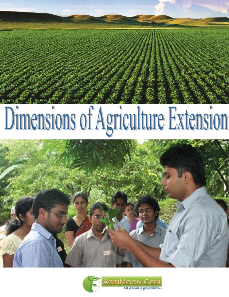 Dimensions of Agriculture Extension PDF Book AgriMoon