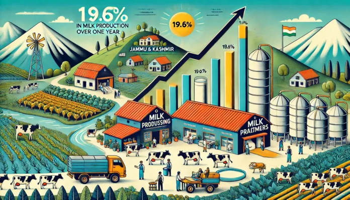 From modest to massive J&K milk production leaps 19.6% in 1 year with entrepreneurial push
