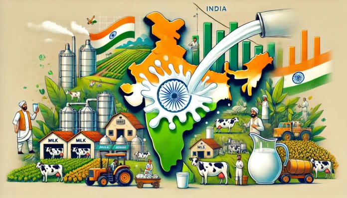 India Tops Global Milk Production, Sets Ambitious Target