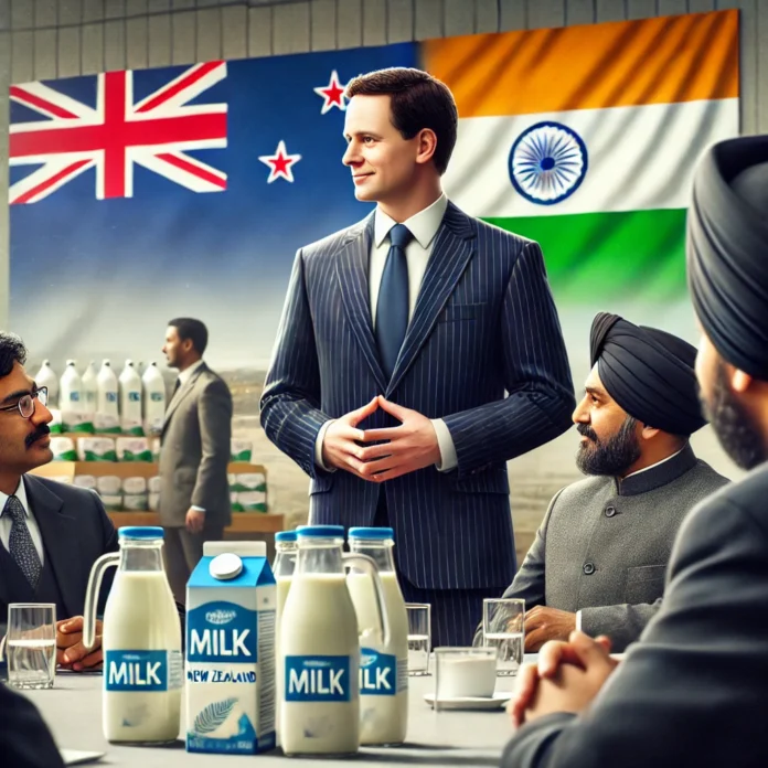 New Zealand PM Luxon hasn't given up on dairy in trade deal with India