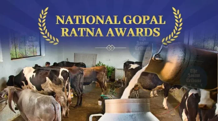 Three-farmers-and-one-cooperative-from-Assam-awarded-the-National-Gopal-Ratna-Awards