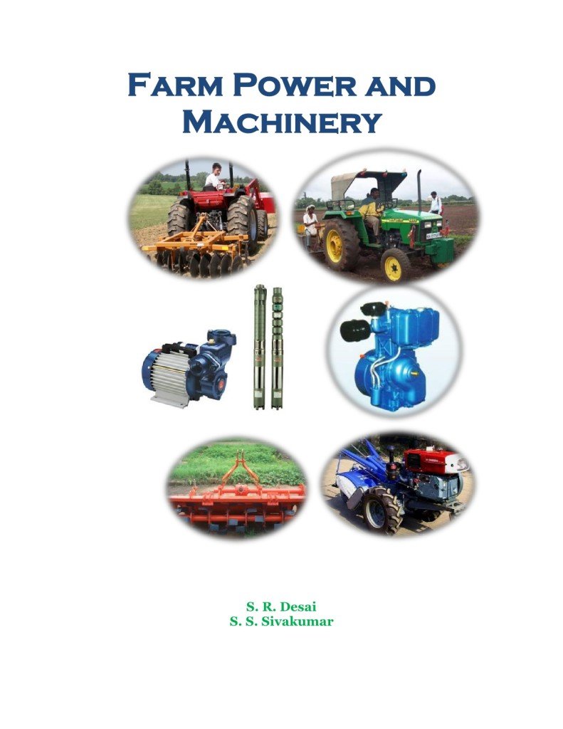Farm Power and Machinery (Horticultural) ICAR eCourse PDF Book Free Download AgriMoon