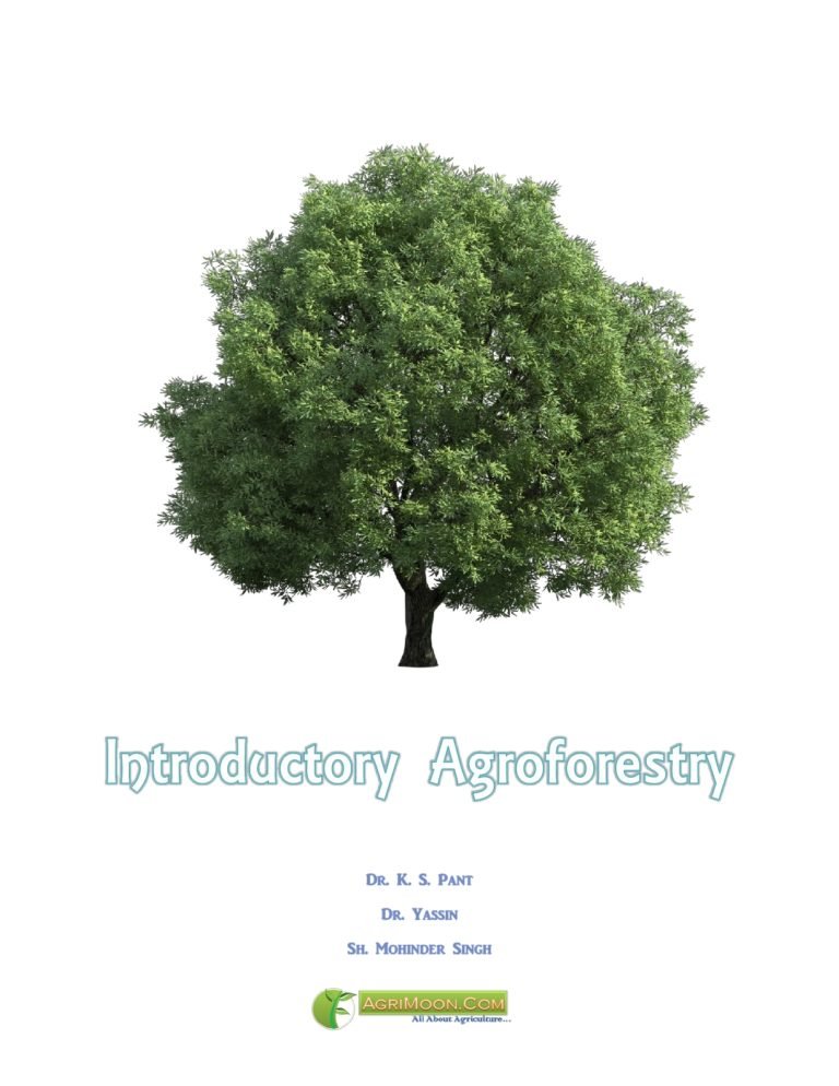 Introductory Agro-forestry With Practical PDF Book ICAR ECourse - AgriMoon