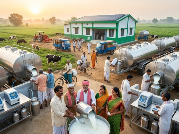 White Revolution 2.0: India Targets 50% Jump in Cooperative Milk Procurement