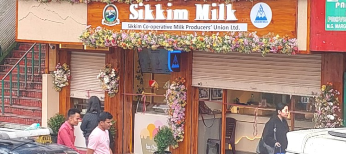 Sikkim Milk Union Launches Landmark Outlet at MG Marg, Gangtok
