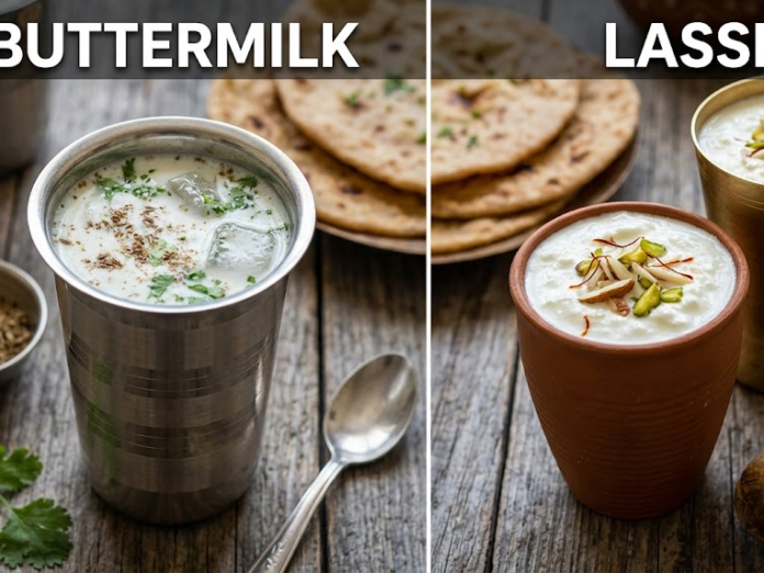 Buttermilk vs Lassi: Which Drink Keeps the Body Cooler During Extreme Heat