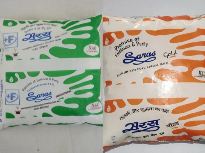 Saras Dairy Increases Milk Prices by ₹2 Per Litre; Revised Rates Effective From Today