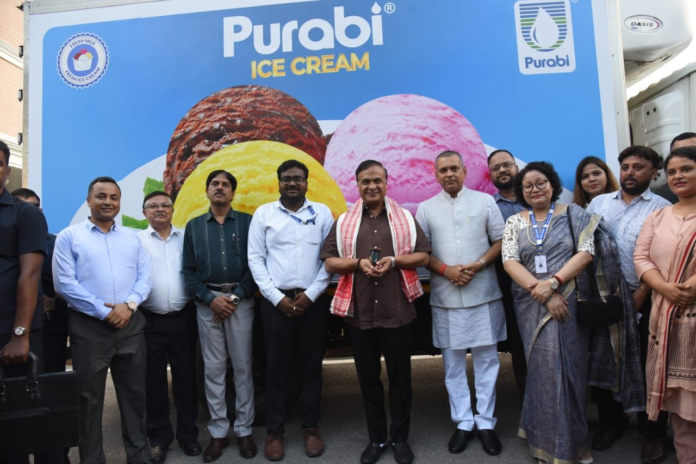 Assam Enters Global Dairy Market as Purabi Dairy Exports First Ice Cream Consignment to Bhutan