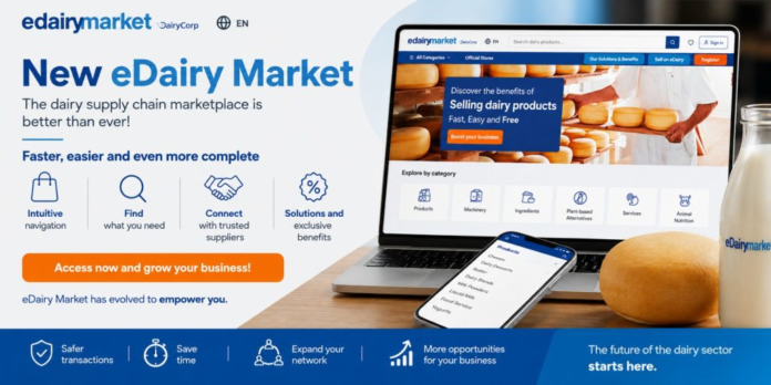 eDairy Market Upgrades Technology Infrastructure to Scale Global B2B Dairy Trade