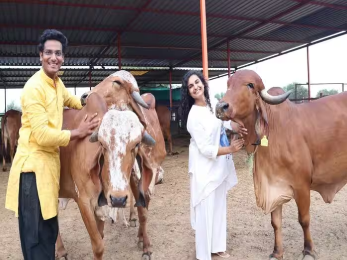 From Corporate Jobs to a ₹2.4-Crore Dairy Business: Jaipur Couple Builds a Sustainable Gir Cow Farm