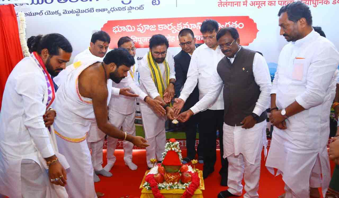 Kishan Reddy Says Sabar Dairy Plant Could Revive Telangana’s Dairy Sector