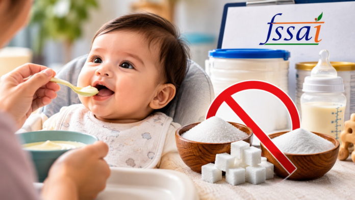 FSSAI Proposes Ban on Added Sucrose and Fructose in Infant Foods for Babies Up to Six Months