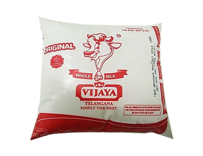 Vijaya Dairy Increases Standardised and Whole Milk Prices in Hyderabad