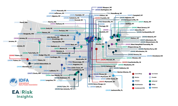 U.S. Dairy Industry Announces More Than $15 Billion in Manufacturing Investments Across 23 States U.S. Dairy Industry Announces More Than $15 Billion in Manufacturing Investments Across 23 States