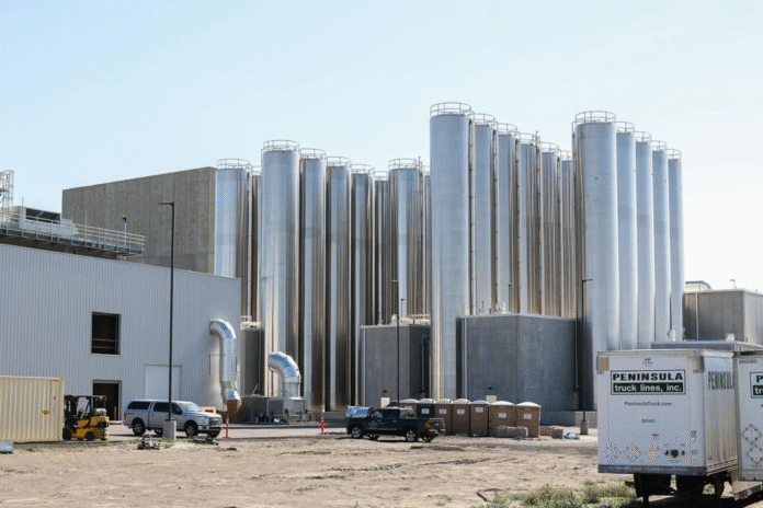 HE LARGEST DAIRY PROCESSING