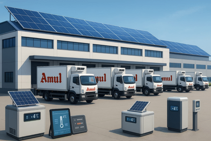 Amul Bets Big on Solar-Powered Cold Chain to Secure India's Dairy Supply Amid Climate Challenges Amul Bets Big on Solar-Powered Cold Chain to Secure India's Dairy Supply Amid Climate Challenges