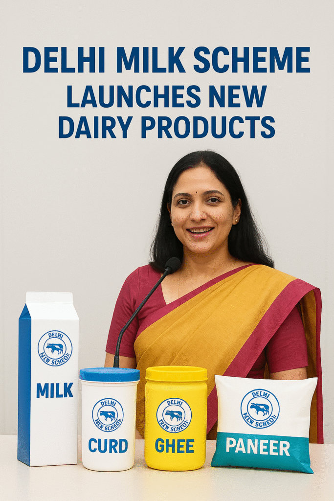 Delhi Milk Scheme launches new dairy products