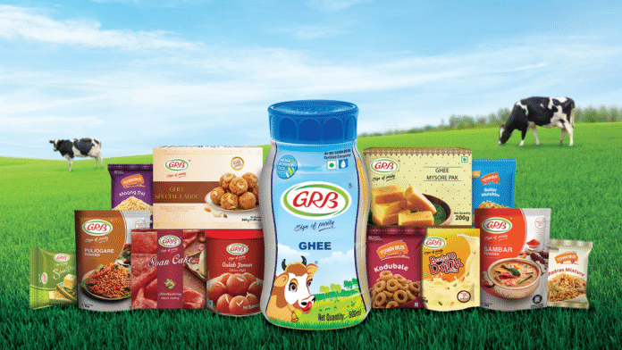 GRB Dairy Foods Welcomes GST Reform