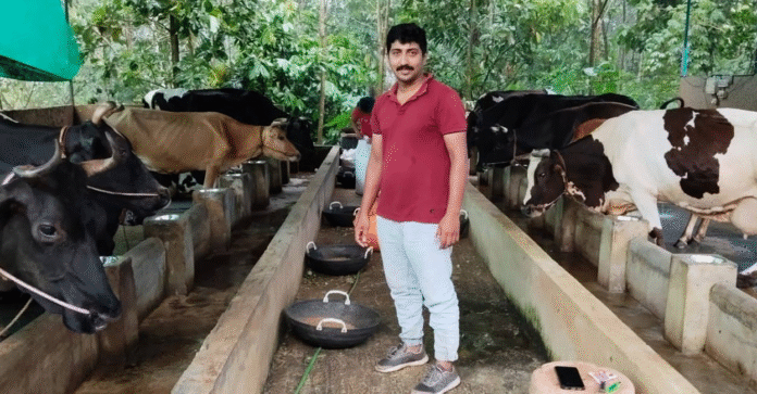 Kottayam man leaves Bengaluru to turn dairy farmer
