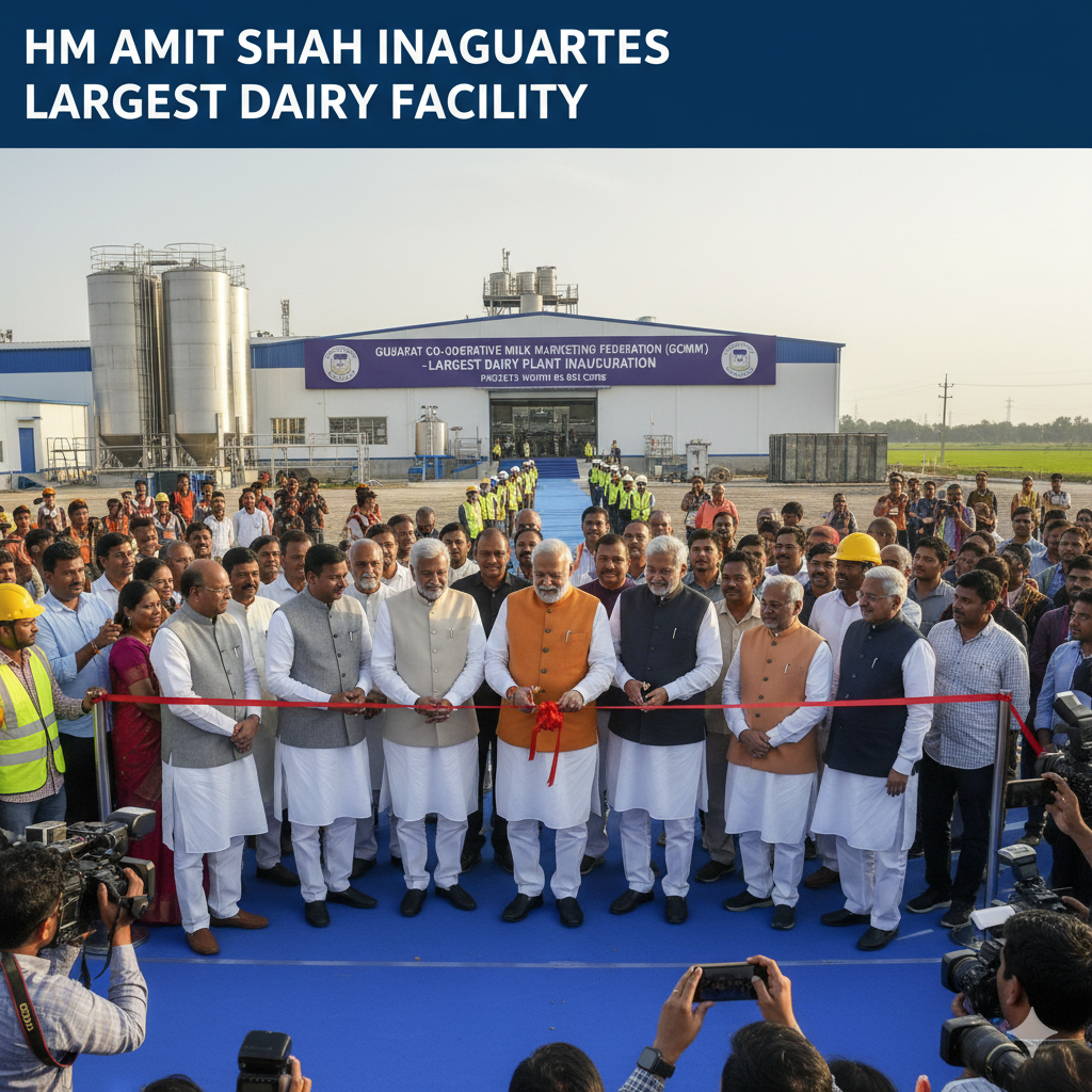 inaugurate largest dairy facility