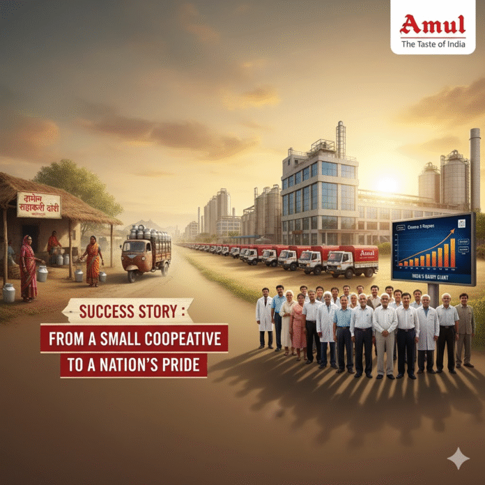 Amul’s rise from a small co-op in Anand Amul’s rise from a small co-op in Anand