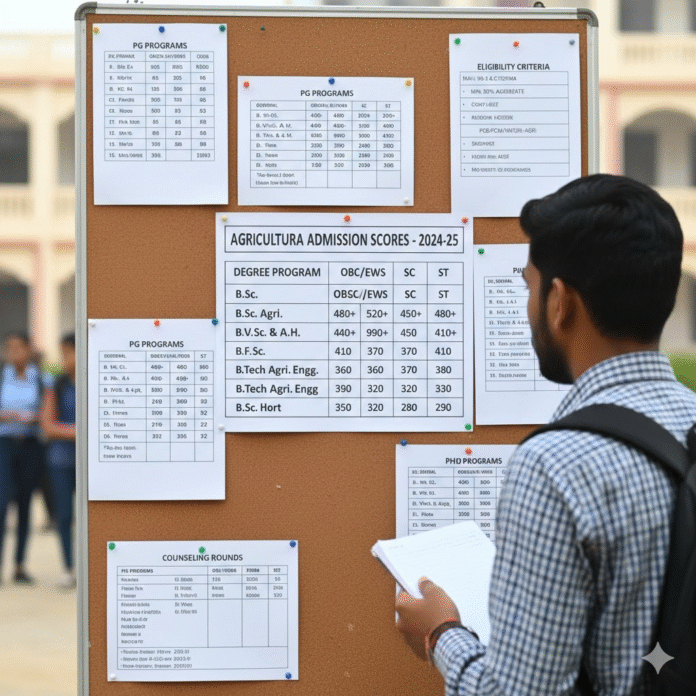 ICAR-UG/PG & PhD 2024 Cut-Offs
