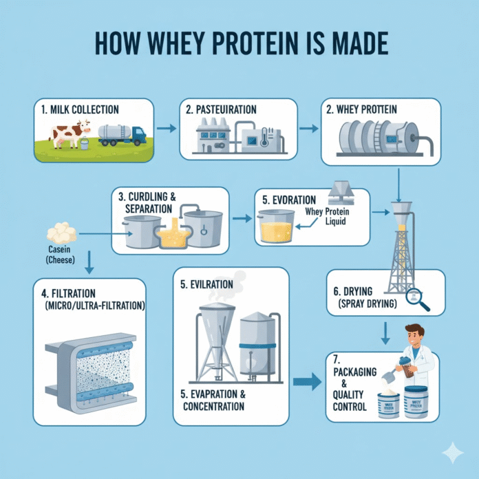 How Whey Protein is made How Whey Protein is made