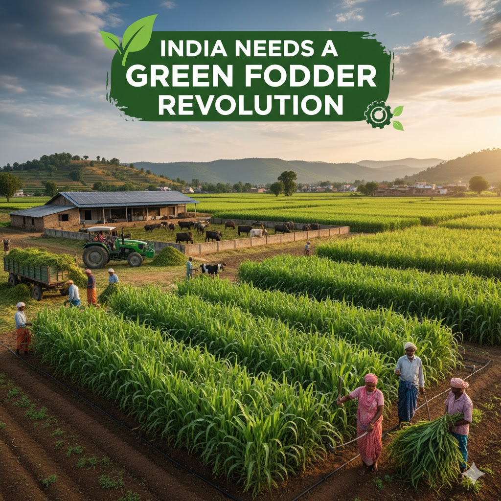 India needs a Green Fodder Revolution