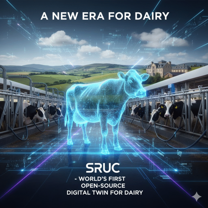 A New Era for Dairy: SRUC Launches World's First Open-Source Digital Twin
