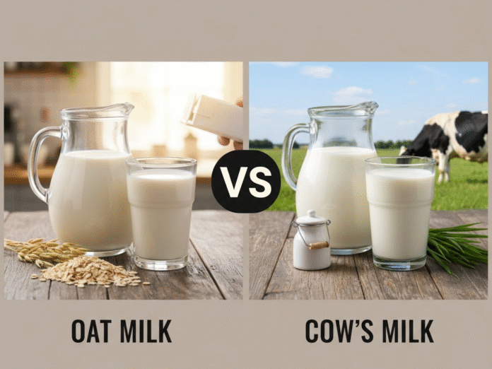 Oat Milk vs. Cow’s Milk