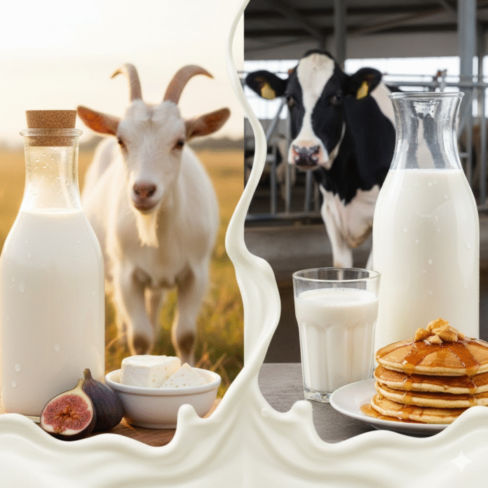 Goat milk vs cow milk