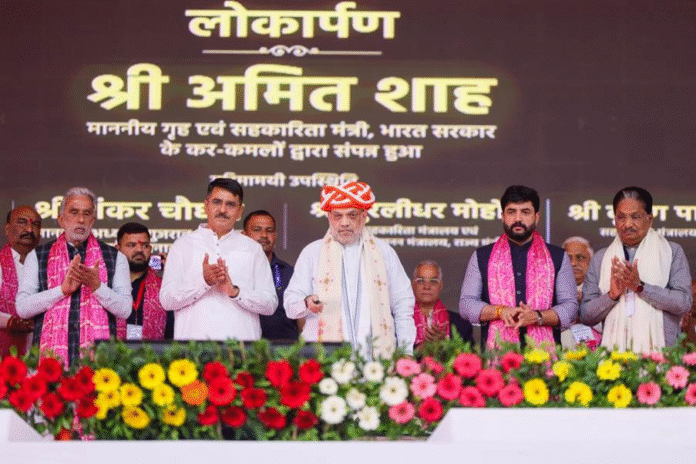 Shri Amit Shah inaugurates the newly constructed Bio-CNG and Fertilizer Plant by Banas Dairy