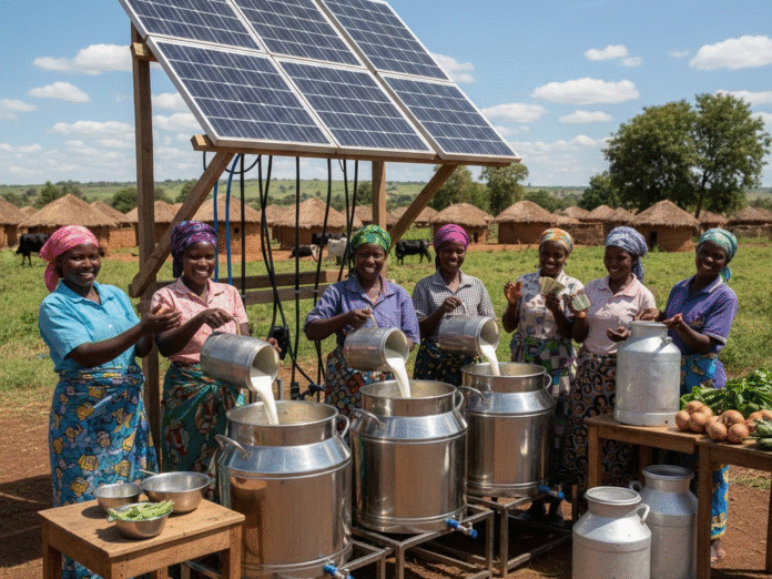 Solar-Powered Milk Chillers Boost Income and Cut Waste for Women Dairy Farmers in Rajasthan Solar-Powered Milk Chillers Boost Income and Cut Waste for Women Dairy Farmers in Rajasthan