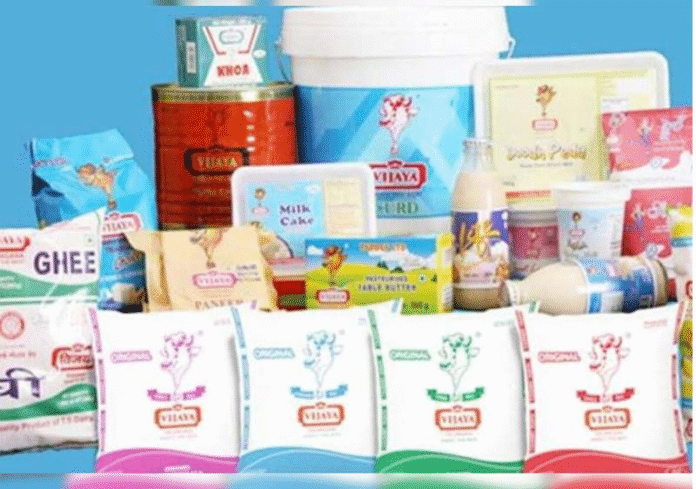 Telangana to Set Up 1,000 Vijaya Dairy Parlours Across State