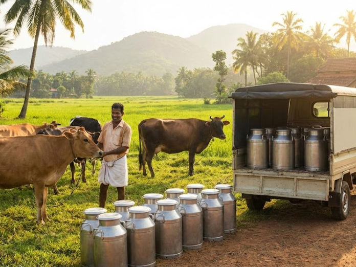 Kerala Nearing Self-Sufficiency in Milk Production, Says Chief Minister