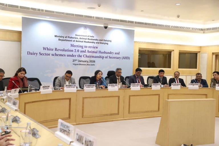 DAHD Reviews White Revolution 2.0, Urges States to Ensure Timely Fund Utilisation and Effective Scheme Implementation