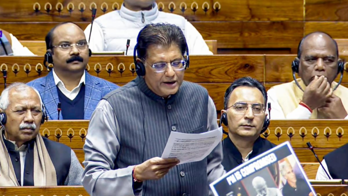 Agricultural, Dairy Sectors Protected in India–U.S. Trade Deal: Piyush Goyal Tells Parliament Agricultural, Dairy Sectors Protected in India–U.S. Trade Deal: Piyush Goyal Tells Parliament