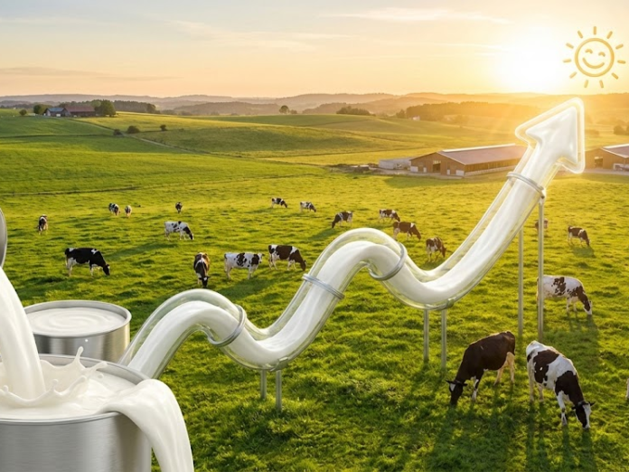 Global Dairy Sentiment Turns Up as Milk Flows Strengthen