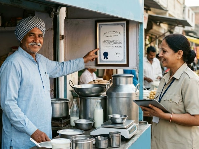 Mandatory Food Safety and Standards Authority of India Registration for Local Dairy Sellers